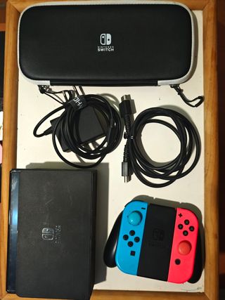 Nintendo Switch OLED - Blu/Rosso