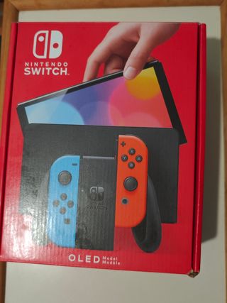 Nintendo Switch OLED - Blu/Rosso