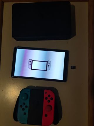 Nintendo Switch OLED - Blu/Rosso