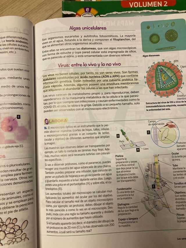 Biología y Geología 1 ESO 3 volúmenes Proyecto ...