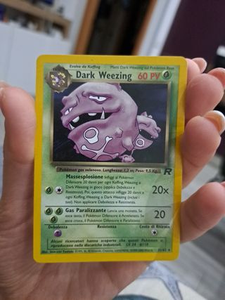 Dark Weezing - Carta Pokémon 31/82