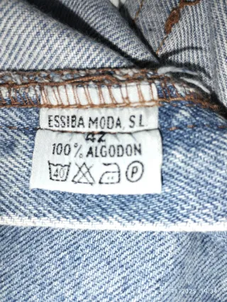 Vaqueros vintage mujer talla 42