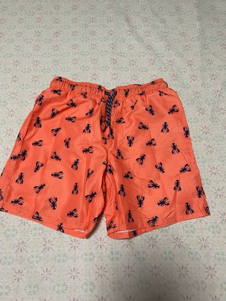 Bañador niño naranja