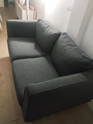 Sofá 2 plazas Gris