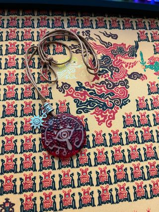 Collar Sheikah Zelda - Rojo
