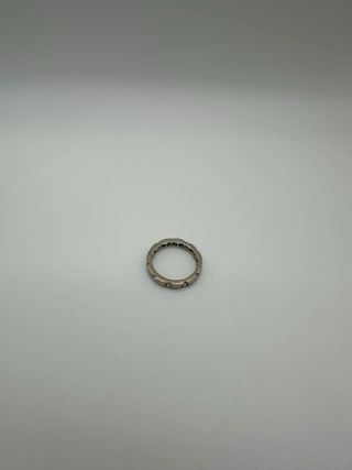 Anillo oro blanco 18k diamantes