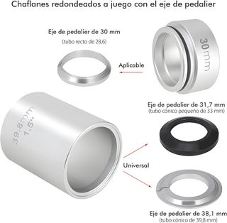 Utensile per forcella per bici da 39,8 mm