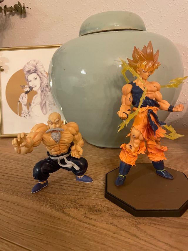 Goku & Muten Roshi figuras dragon ball