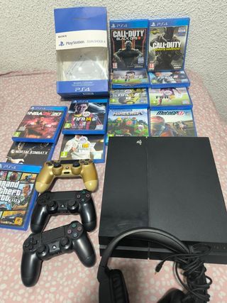 PS4 Slim (PlayStation 4) - 3 mandos