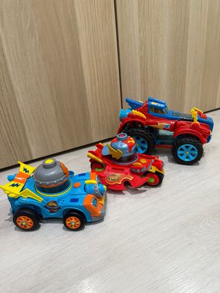 3 Coches Súper Zings