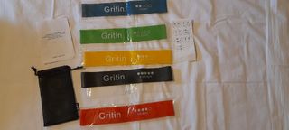 Elastici Fitness Gritin - 5 pezzi