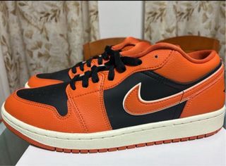 Nike Air Jordan 1 Low - Naranja y Negro