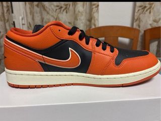 Nike Air Jordan 1 Low - Naranja y Negro