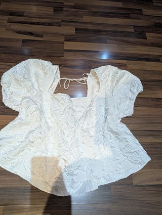 Blusa blanca - Talla única