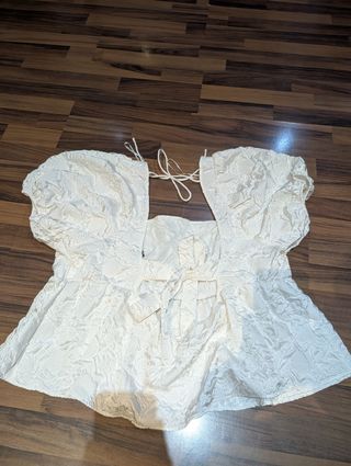 Blusa blanca - Talla única