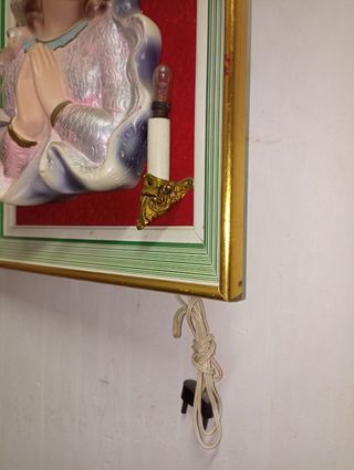 Virgen María de escayola vintage