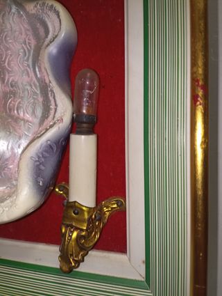 Virgen María de escayola vintage