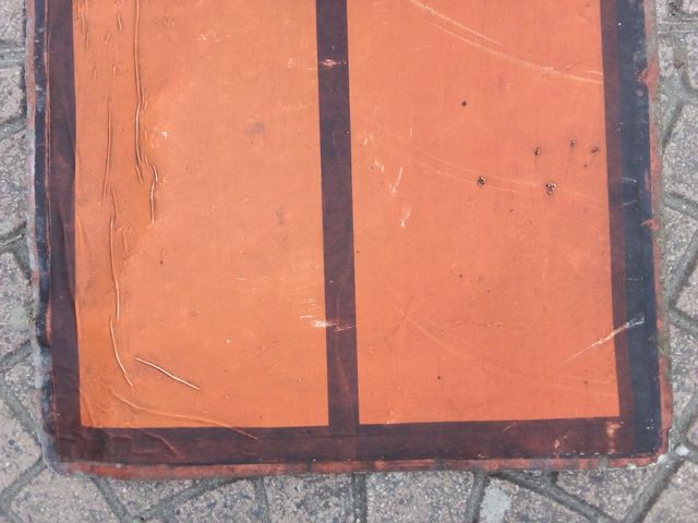 Targa ADR merci pericolose Vuota