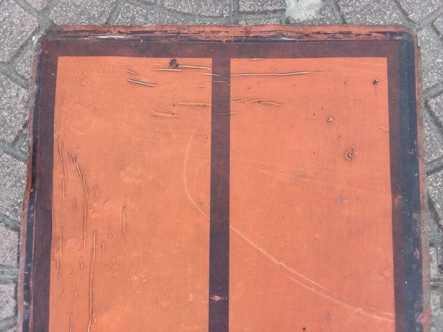 Targa ADR merci pericolose Vuota