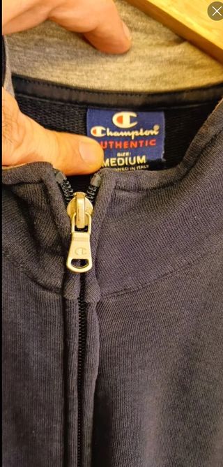 Sudadera Champion azul talla L