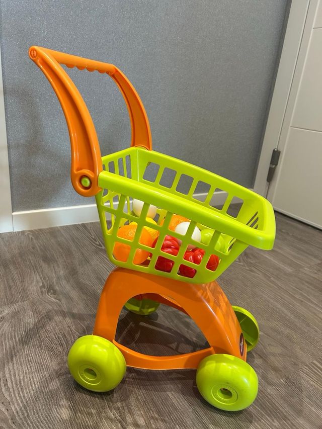 Carrito compra juguete infantil