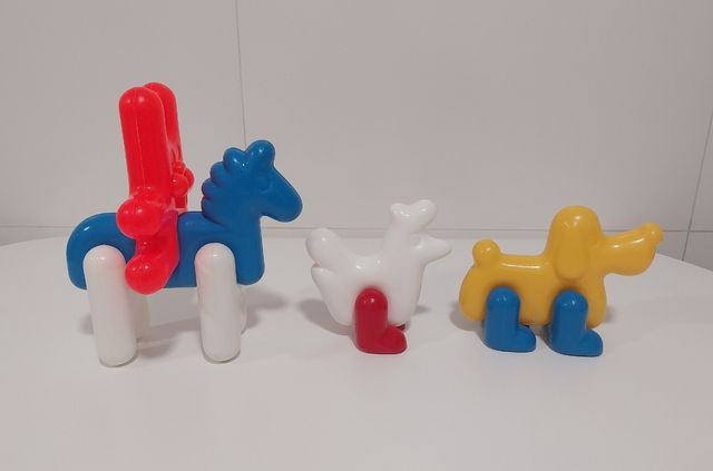 Animales desmontables | Juguetes de plástico