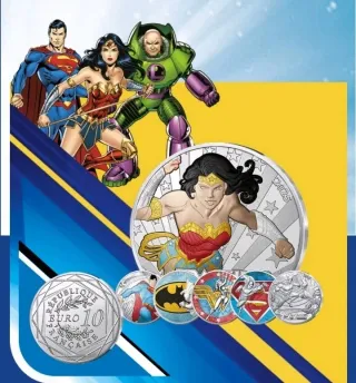 Monete DC Comics 10€ (9 unità)