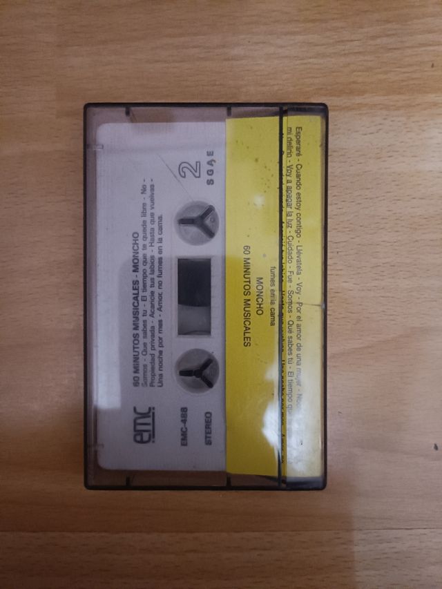 Casette original boleros Moncho.
Coleccionistas.