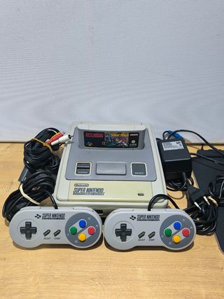 Super Nintendo + 2 Mandos