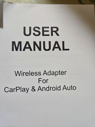 Adaptador Wireless CarPlay Android Auto