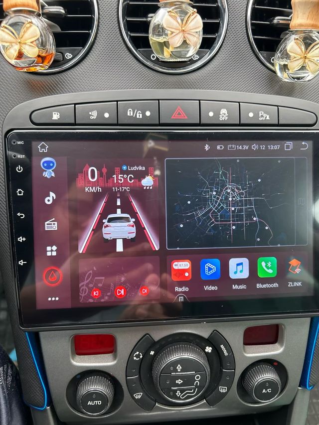 Radio Pantalla Carplay GPS para Peugeot 308 / 408