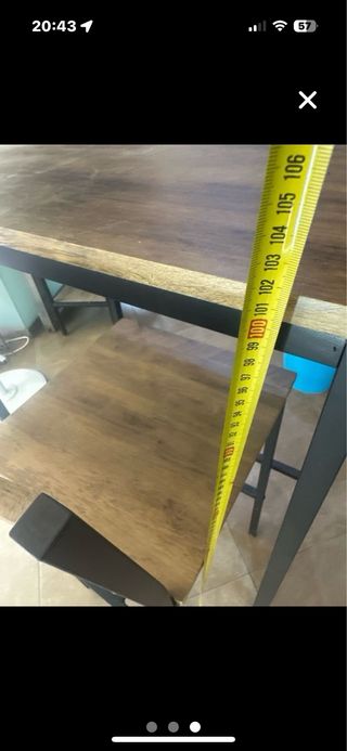 Bar Mesa + sgabello industriale