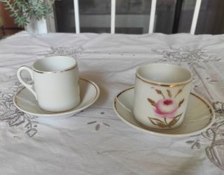 Tazze caffè Impero, 2pz, 1830