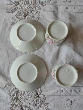 Tazze caffè Impero, 2pz, 1830