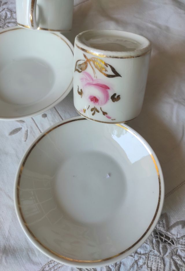 Tazze caffè Impero, 2pz, 1830