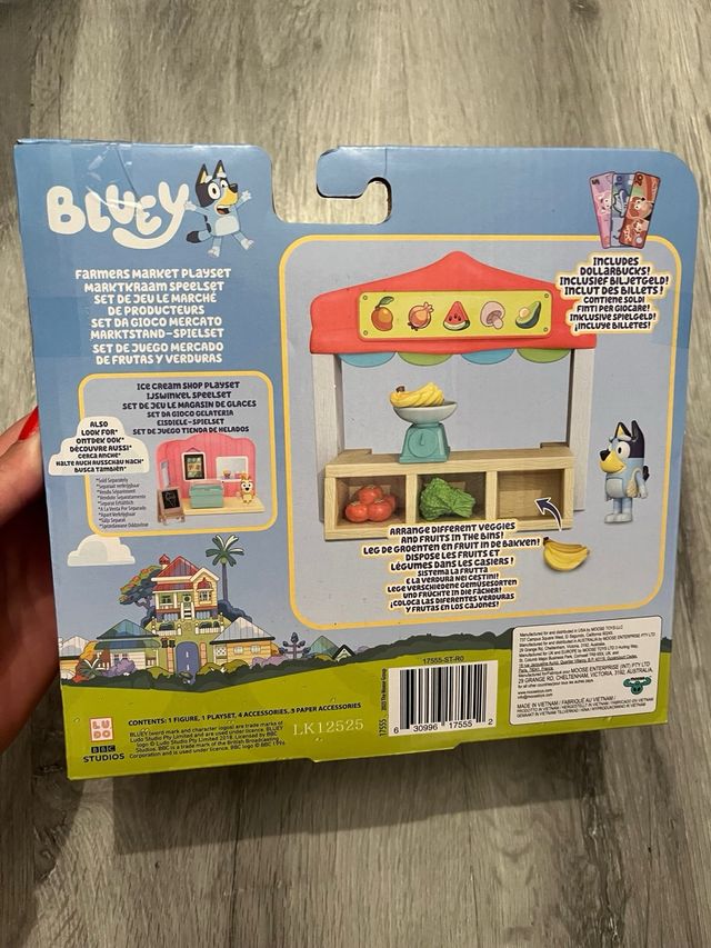 Mercato dei giocattoli Bluey