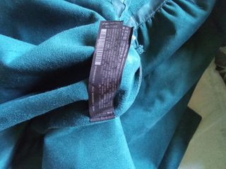 Vestido Zara piel sintética 
