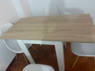 Mesa extensible boho - 134x78cm
