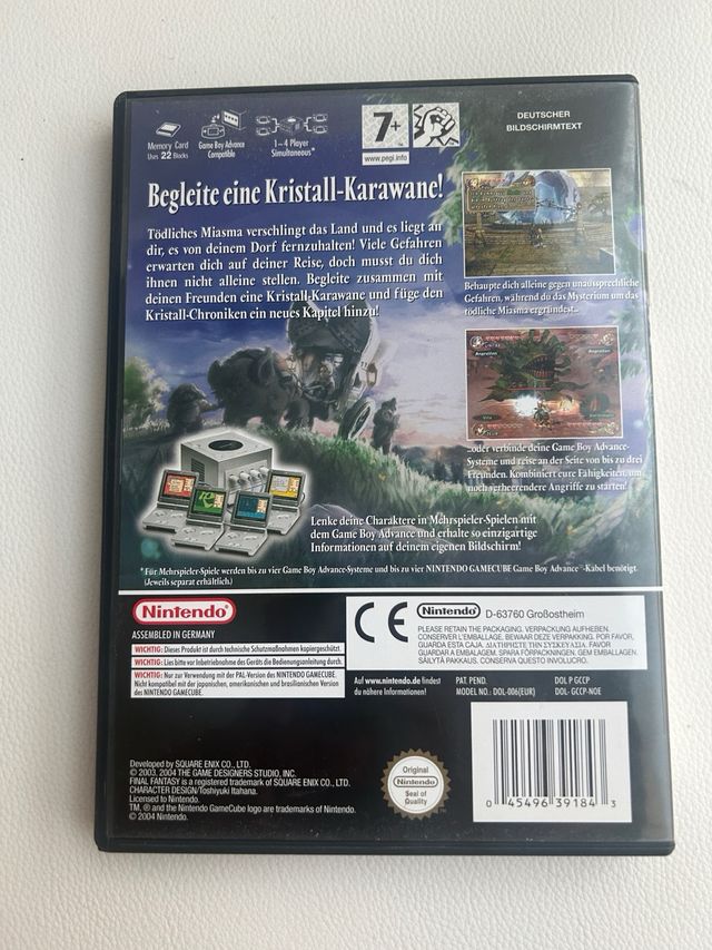 Final Fantasy Crystal Chronicles - GameCube PAL
