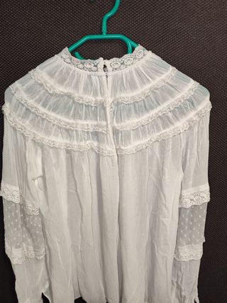 Blusa blanca t. XS