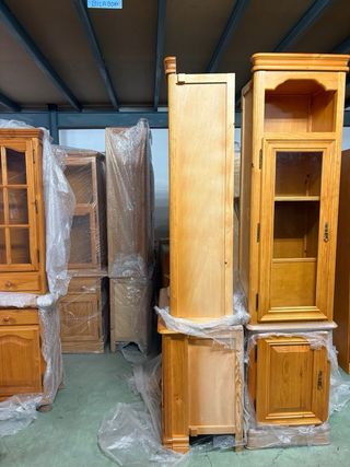 Estantería madera maciza pino modular