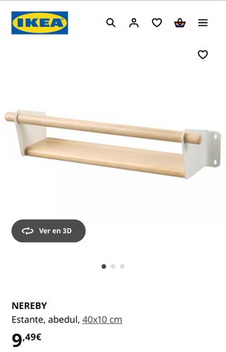 Estante IKEA NEREBY - 2uds