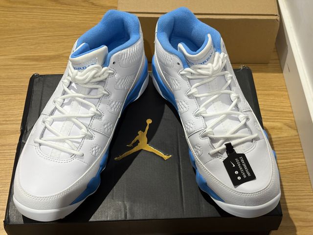 Zapatillas Golf Air Jordan 9 G - Azul y Blanco