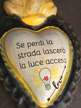 Cuore sacro da parete 15cm