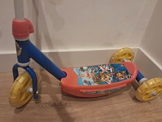 Patinete infantil Paw Patrol 3 ruedas
