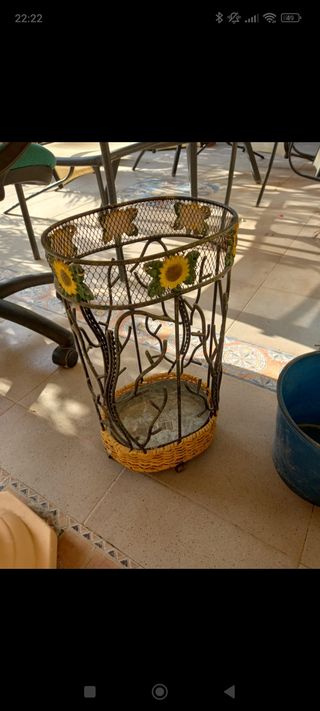 Paraguas - Soporte con girasoles