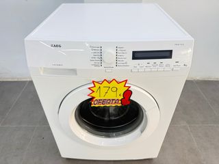 LAVADORA AEG 8 KILOS 1400 RPM. GARANTIA,. CHOLLAZO