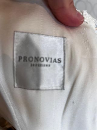 Espectacular vestido de novia Pronovias 