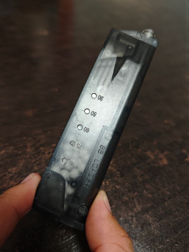 Bbs1kg white DuelCode 0.20g,5.95mm,Cargador rapido