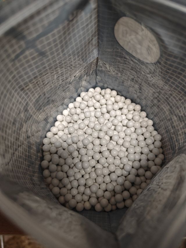 Bbs1kg white DuelCode 0.20g,5.95mm,Cargador rapido